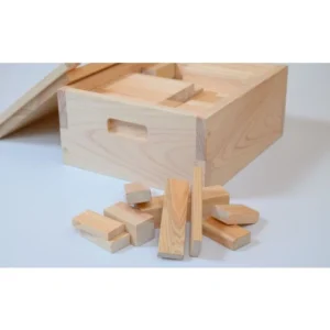 Bộ đồ chơi rút gỗ 70 thanh Pơ mu Nhật Bản, thương hiệu StarO Hinoki cho bé rèn luyện tư duy. Gỗ kháng khuẩn, thơm dịu