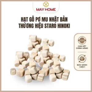 Hạt gỗ Pơ mu Nhật Bản thương hiệu StarO Hinoki. Cho Bé làm đồ chơi xúc cát, Hạt gỗ cho khu vui chơi mầm non an toàn và thân thiện môi trường.