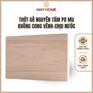 Thớt Gỗ Nguyên tấm Pơ mu Nhật Bản, thương hiệu StarO Hinoki. Không cong vênh không mối mọt chịu nước chịu nhiệt