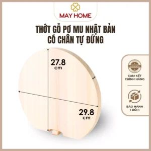 Thớt gỗ chất lượng cao Pơ mu Nhật Bản Hinoki mặt gỗ mịn không làm hỏng dao. Chịu nước Không cong vênh không mối mọt